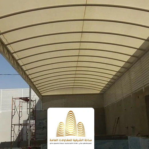 مظلات ممرات